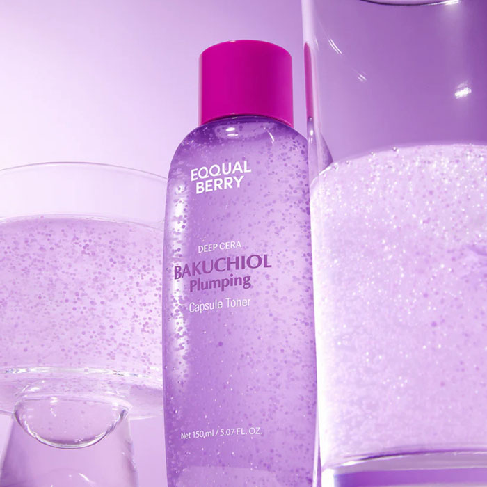 EQQUALBERRY Bakuchiol Capsule Toner – Gentle Anti-Aging & Firming Care
