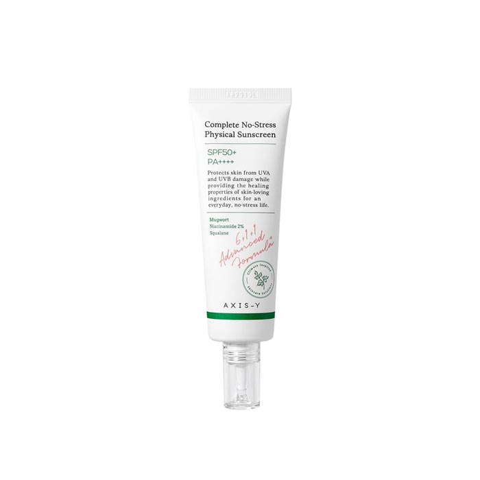AXIS-Y Complete No-Stress Physical Sunscreen SPF50+ PA++++ 50ml