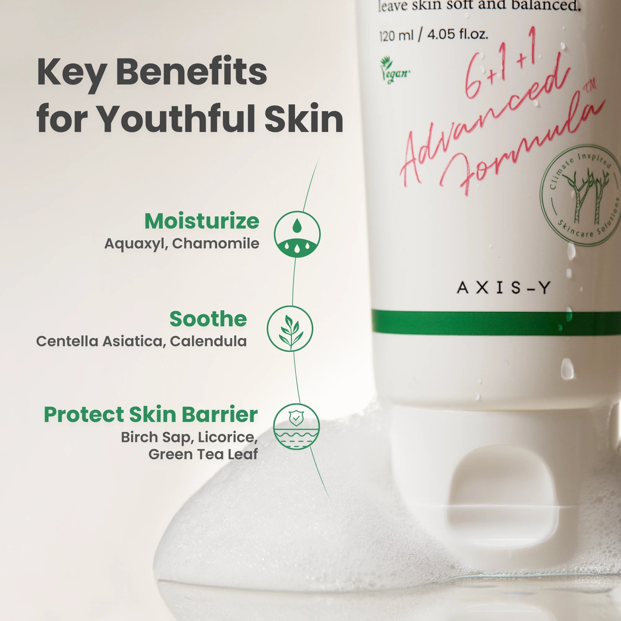 AXIS Y Sunday Morning REFRESHING Cleansing Foam 120ml
