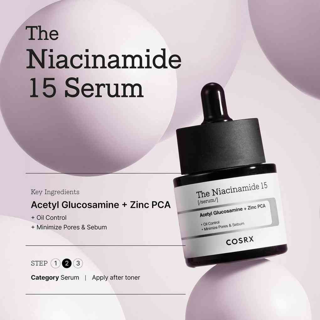 COXRX The Niacinamide 15 Aceytl Glucosamine + Zinc PCA