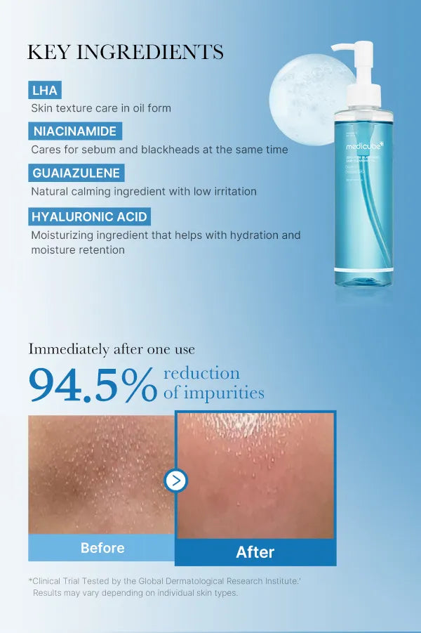 Medicube Zero Pore Blackhead Deep Cleansing Oil 205ml