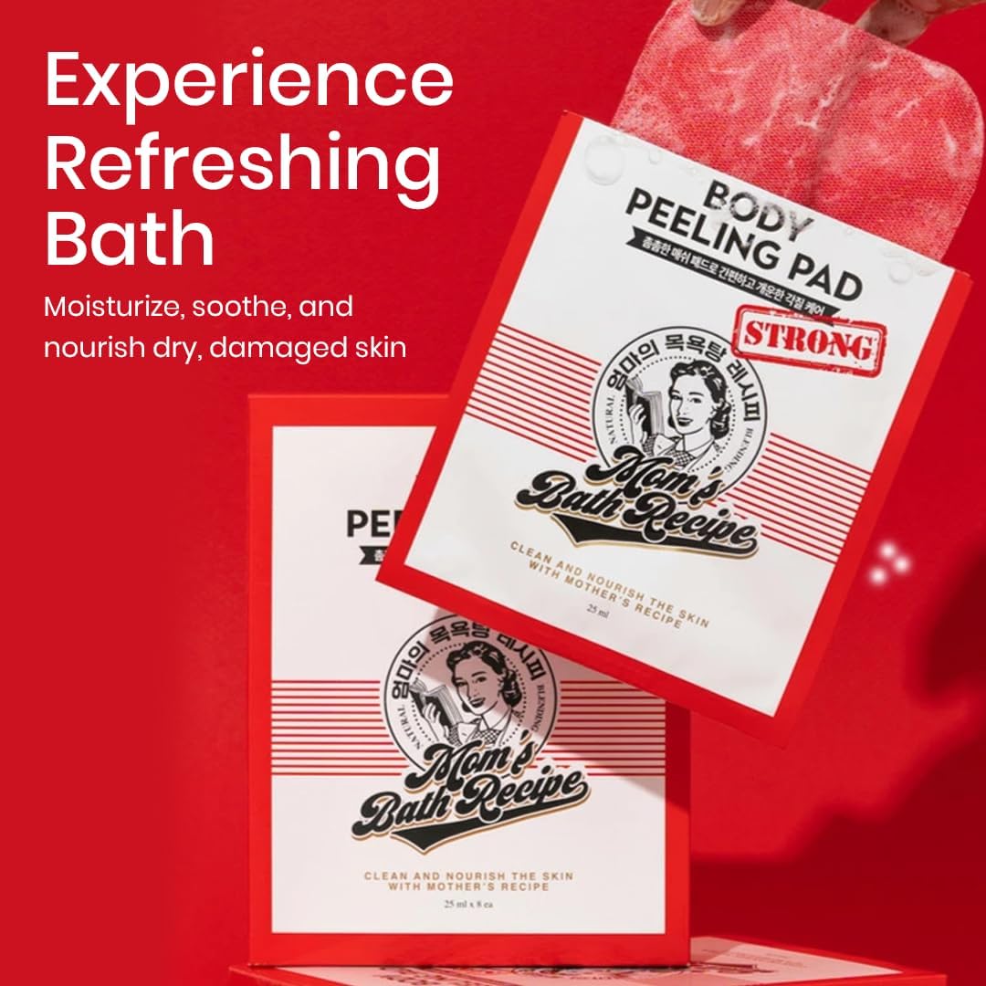 Mom's Bath Recipe Body Peeling Pad