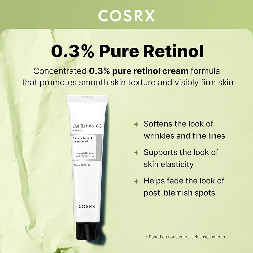 COXRX 3 The Retinol 0.3 Super Vitamin E + Panthenol 20ml