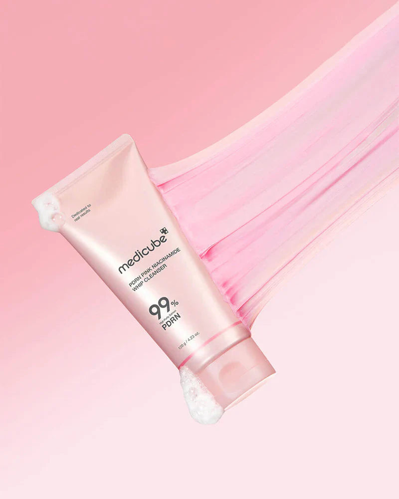 Medicube PDRN Pink Niacinamide Whip Cleanser 120g