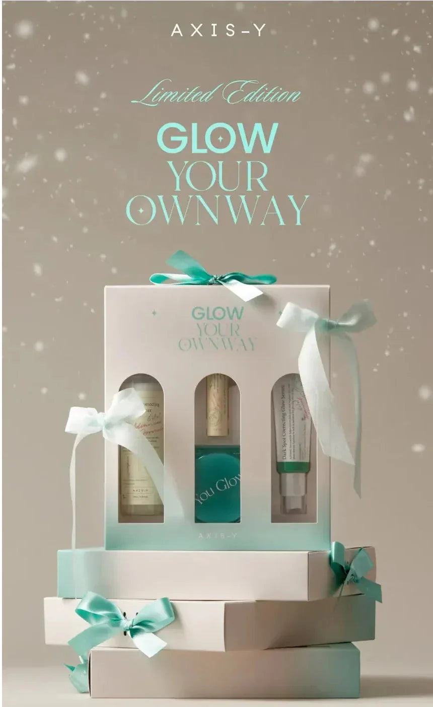 AXIS-Y Glow Your Own Way Skincare Set – Brightening & Radiance Routine