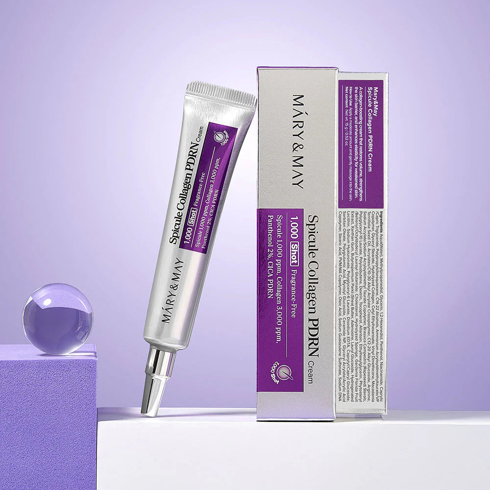 Mary & May Spicule Collagen PDRN Cream 1000 Shot