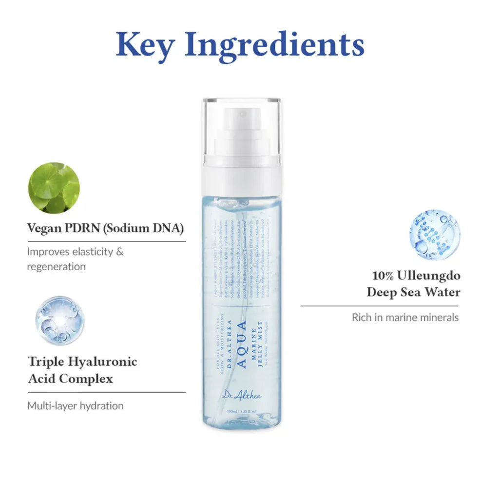 Dr. Althea Aqua Marine Jelly Mist – Hydration & Refreshing Glow Spray