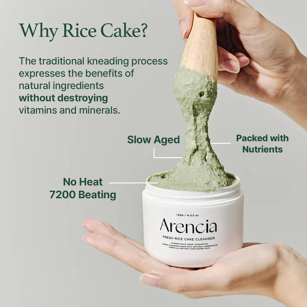 Mary & May Fresh Green Rice Mochi Cleanser – Gentle Brightening & Soft Cleanse