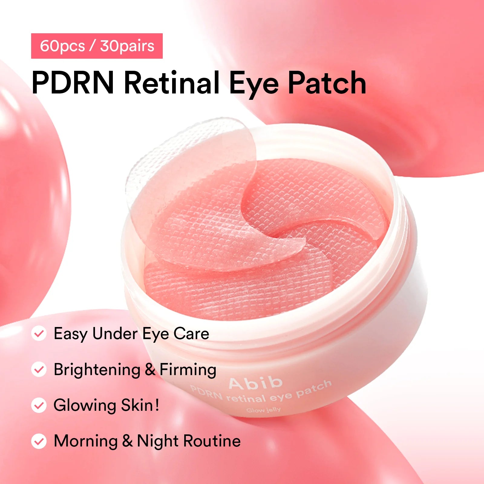Abib PDRN Retinal Eye Patch – Firming & Anti-Aging Under Eye Treatment