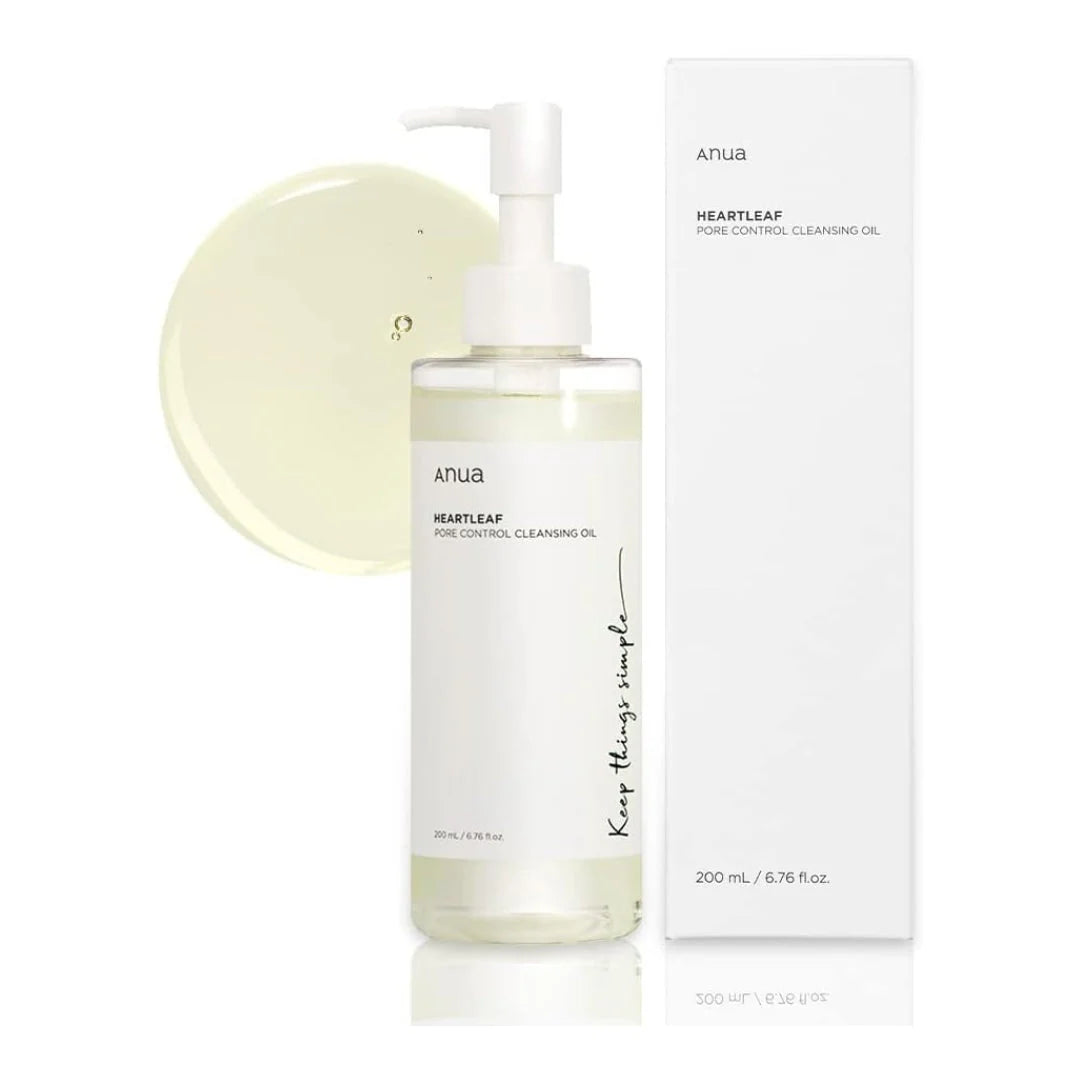 Anua Heartleaf Pore Control Cleansing Oil – Blackhead & Deep Clean Care