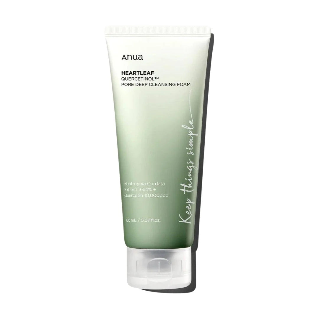 ANUA HEARTLEAF QUERCETINOL Pore Deep Cleansing Foam 150ml