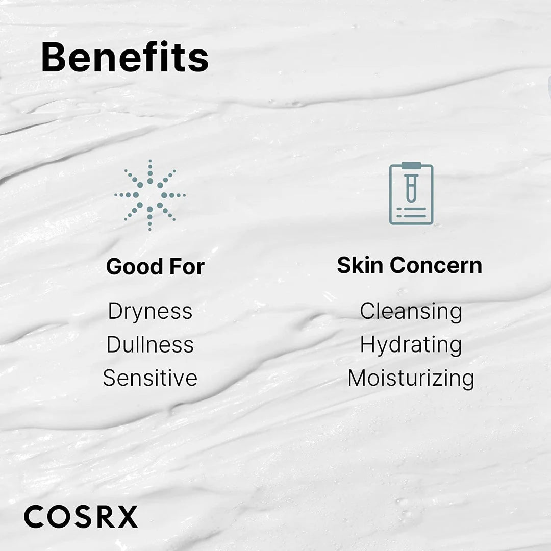 COSRX Triple Hyaluronic Moisturizing Cleanser – Deep Hydration & Gentle Cleanse