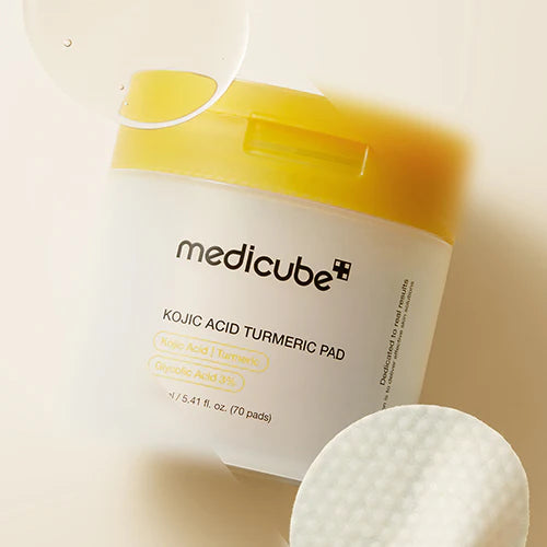 Medicube Kojic Acid Turmeric Clarifying Pad 70 Pads