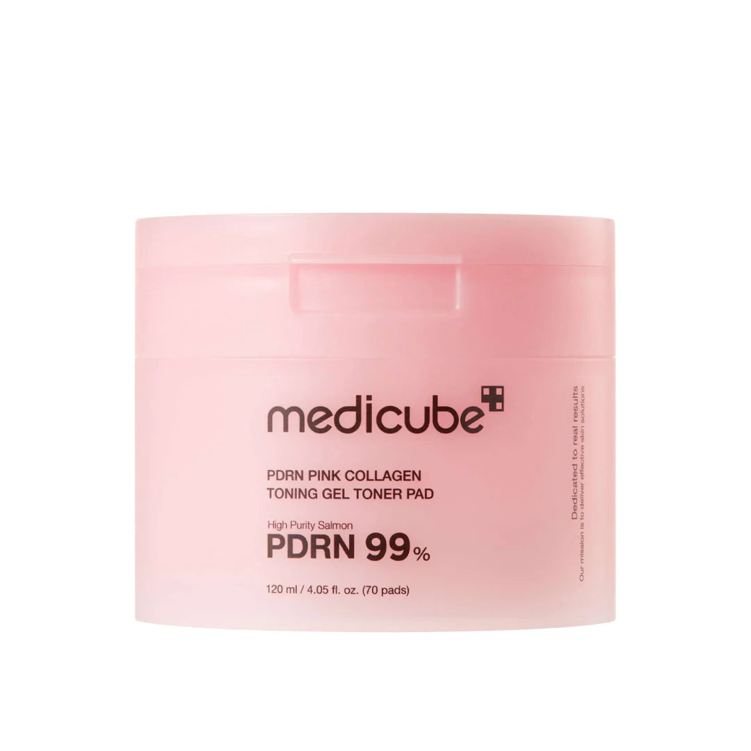 Medicube PDRN Pink Collagen Toning Gel Toner Pad 70 Pads