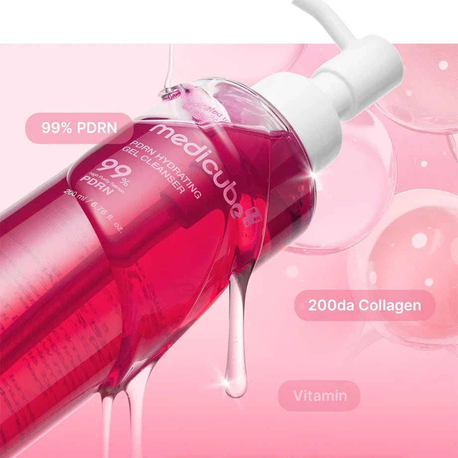 Medicube PDRN Hydrating Gel Cleanser 200ml