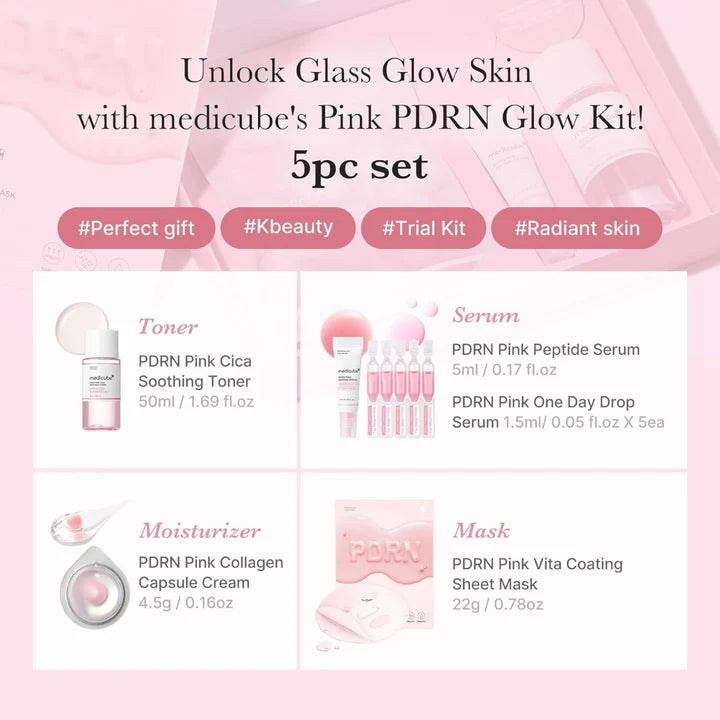 Medicube PDRN Glow Kit – Skin Repair & Radiance Skincare Set