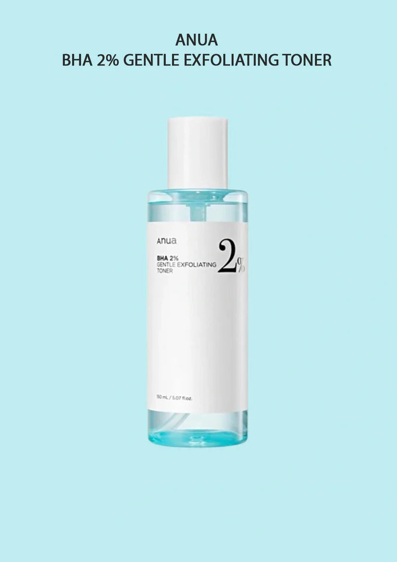 Anua BHA2% + Ceramides Exfoliating Toner – Gentle Pore Care & Skin Renewal