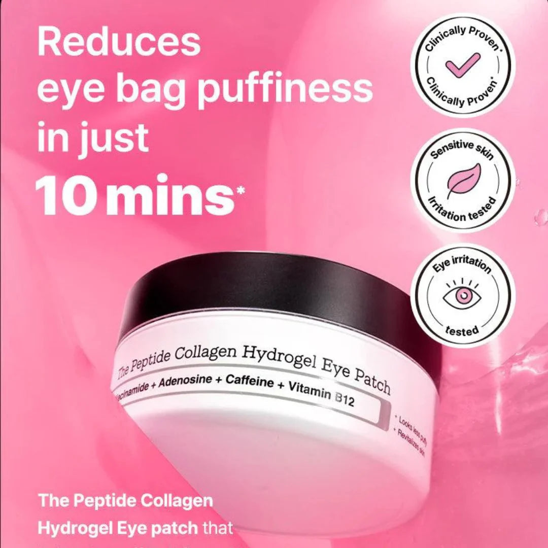 COSRX Peptide Collagen Hydrogel Eye Patch – Firming & Hydrating Eye Care