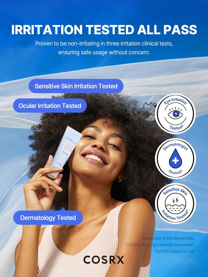 COSRX Ultra-Light Invisible Sunscreen SPF50 PA++++ – Daily UV Protection