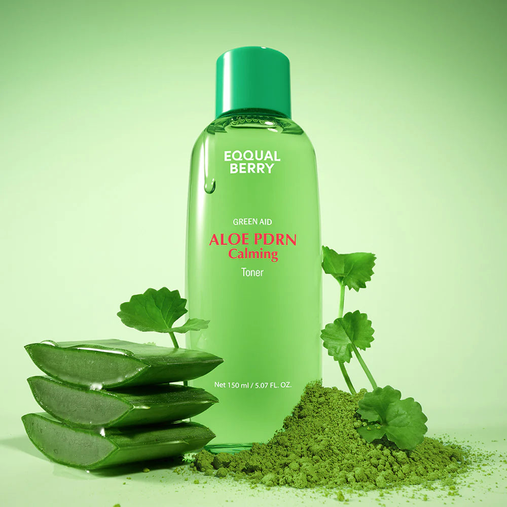 EQQUALBERRY Aloe PDRN Calming Toner – Soothing & Skin Repair Care