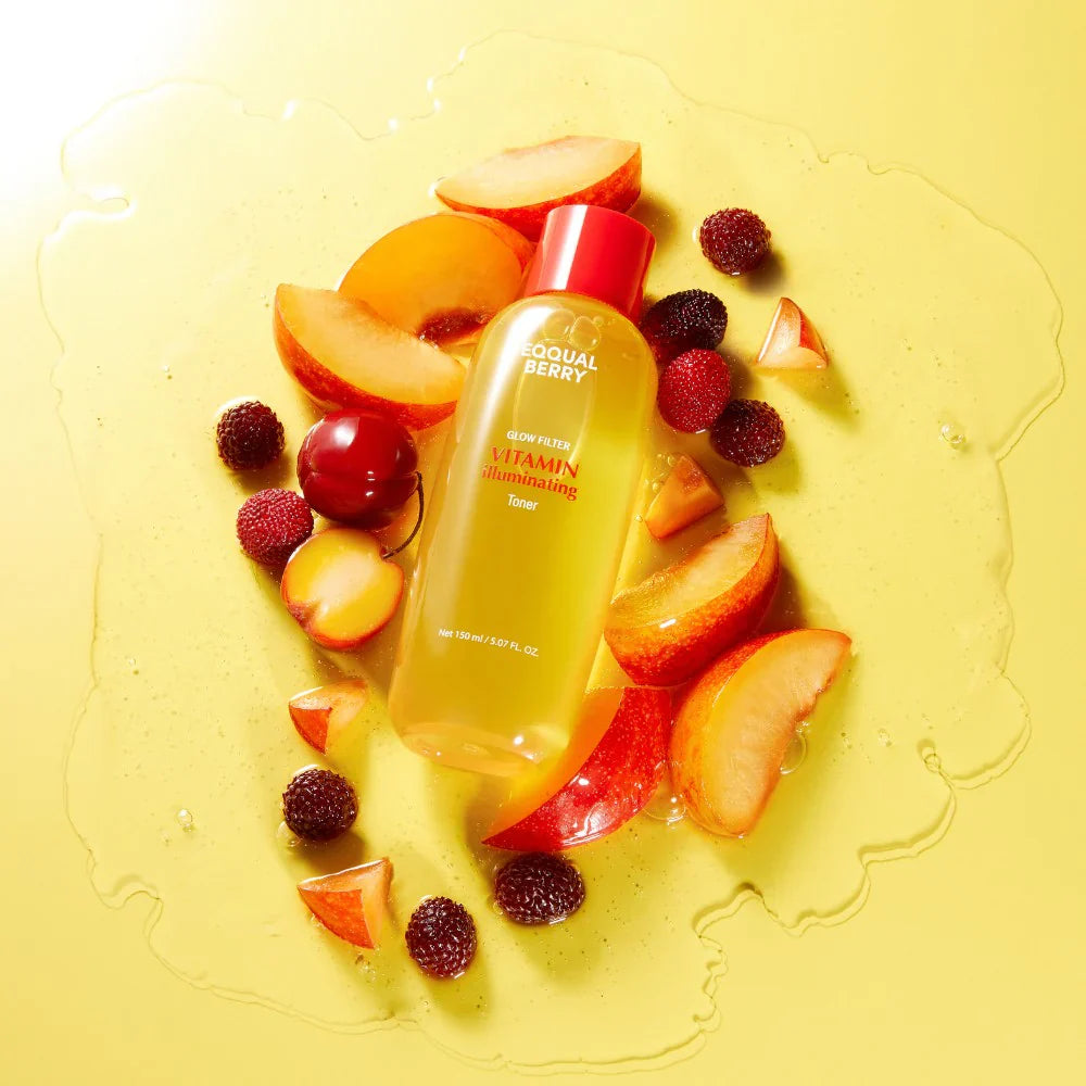 EQQUALBERRY Vitamin Illuminating Toner – Brightening & Glow Care