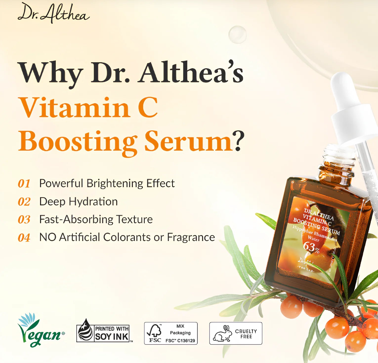 Dr. Althea Vitamin Boosting Serum – Brightening & Glow Care