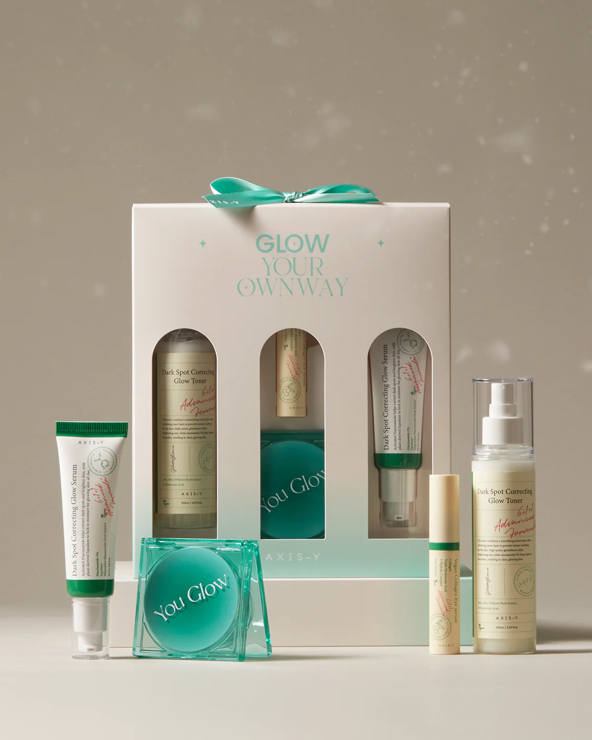AXIS-Y Glow Your Own Way Skincare Set – Brightening & Radiance Routine