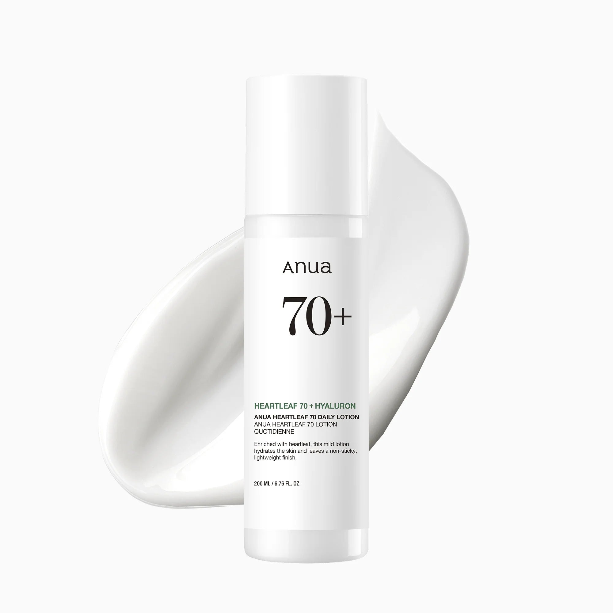Anua Heartleaf 70+ Hyaluron Lotion – Soothing & Hydrating Moisturizer