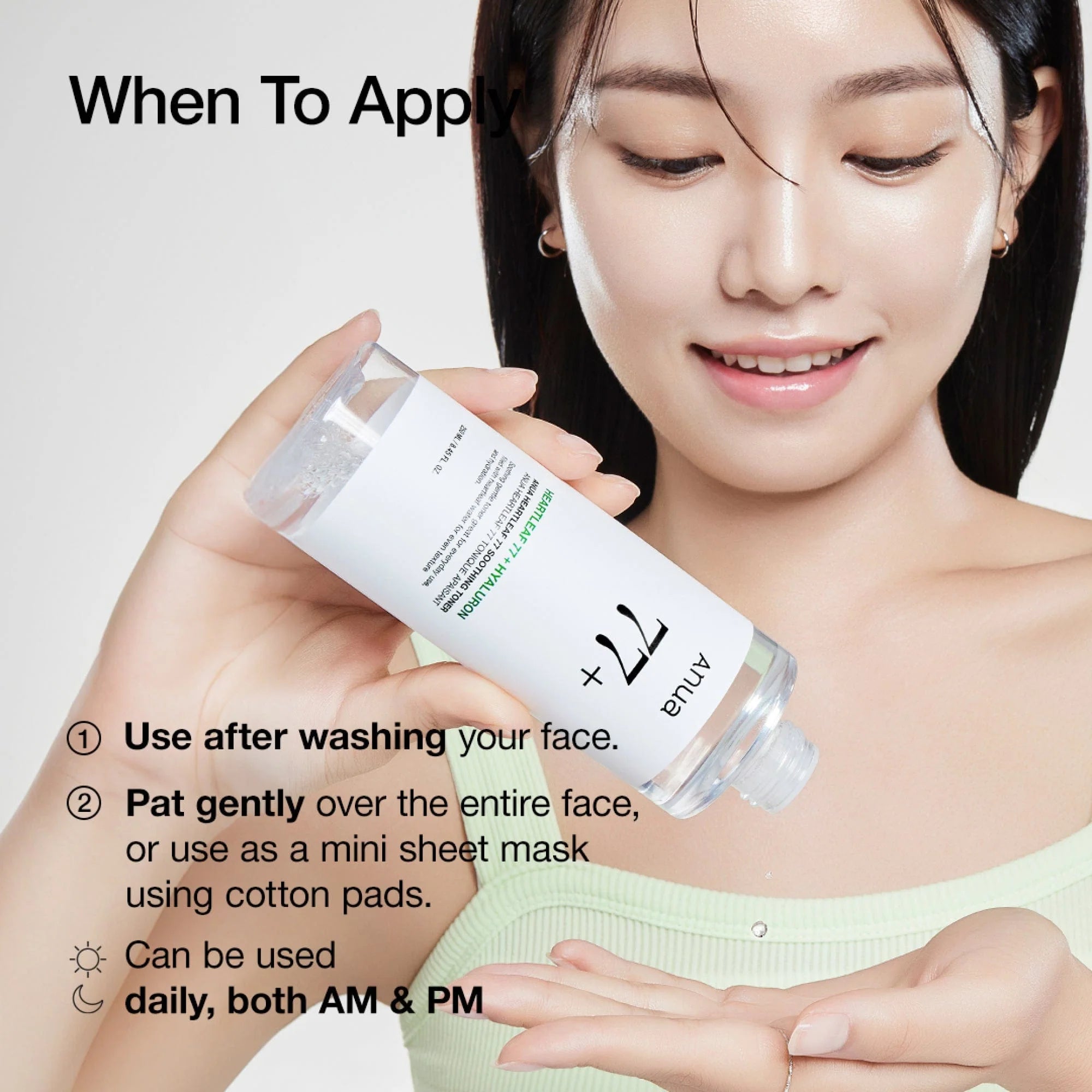 Anua Heartleaf 77+ Hyaluron Toner – Soothing & Hydrating Care