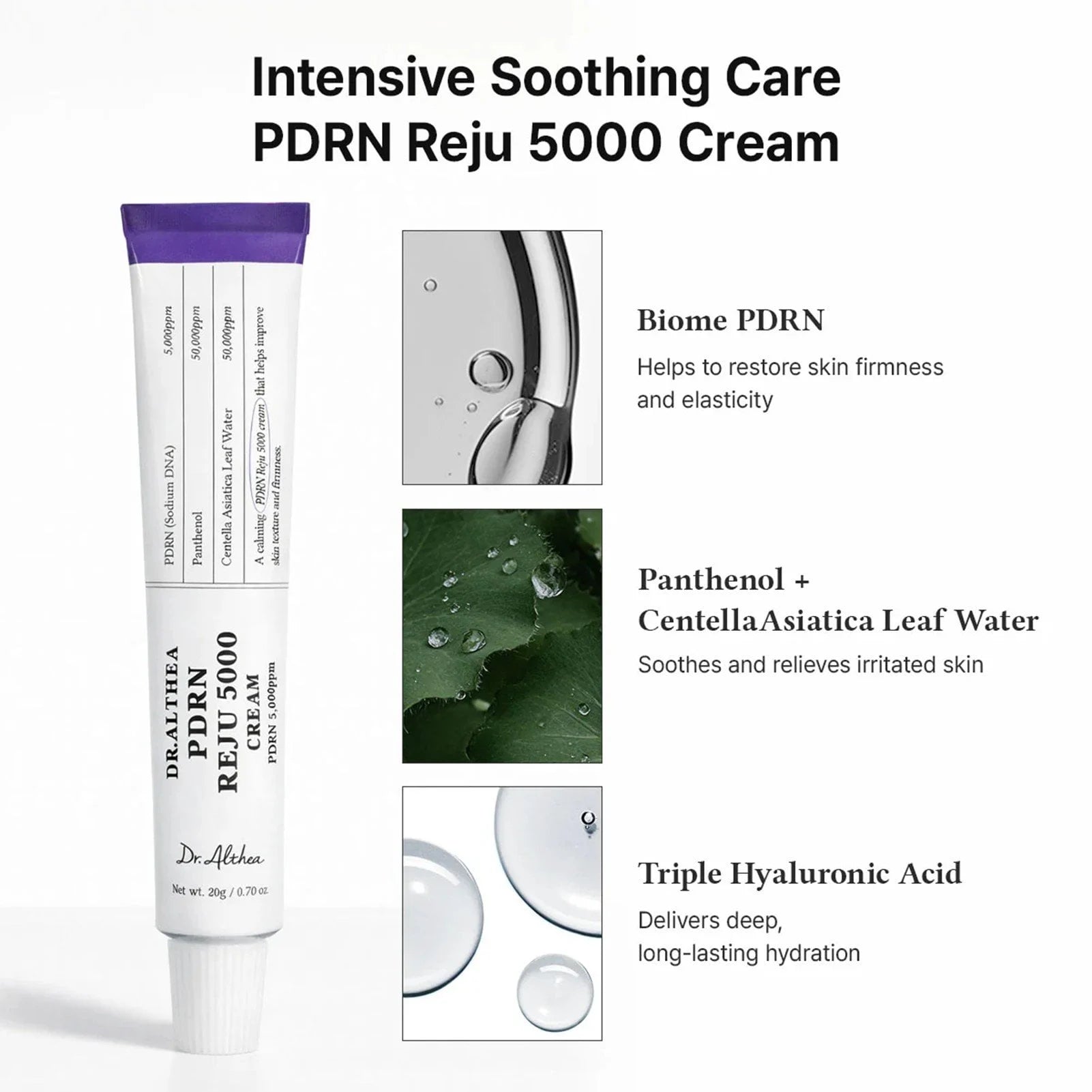 Dr. Althea PDRN Reju 5000 Cream – Skin Repair & Anti-Aging Care