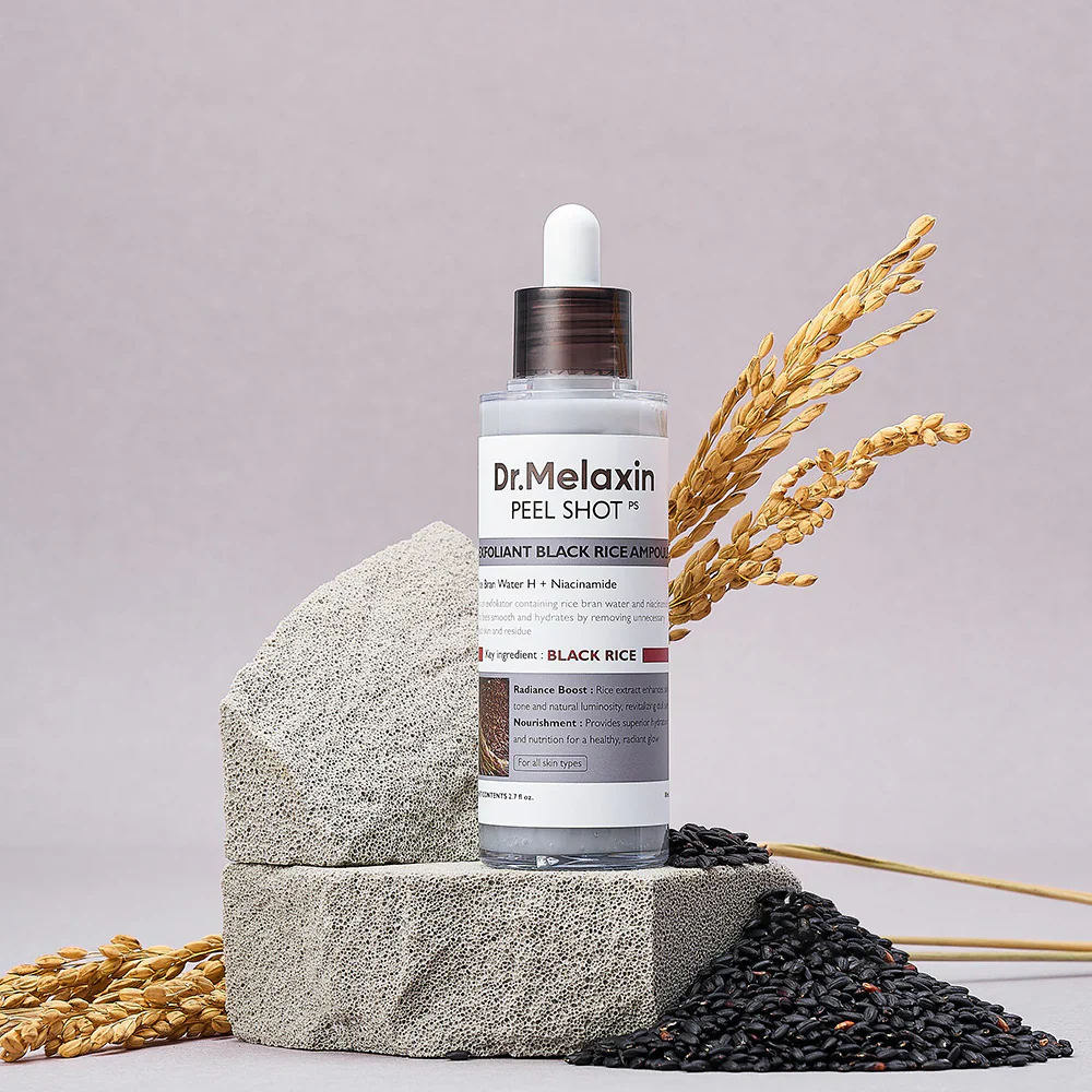 Dr.MELAXIN PEEL SHOT EXFOLIATING BLACK RICE AMPOULE