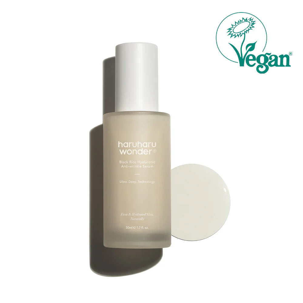 Haruharu Wonder Black Rice Hyaluronic Anti-Wrinkle Serum – Firming & Hydration Care