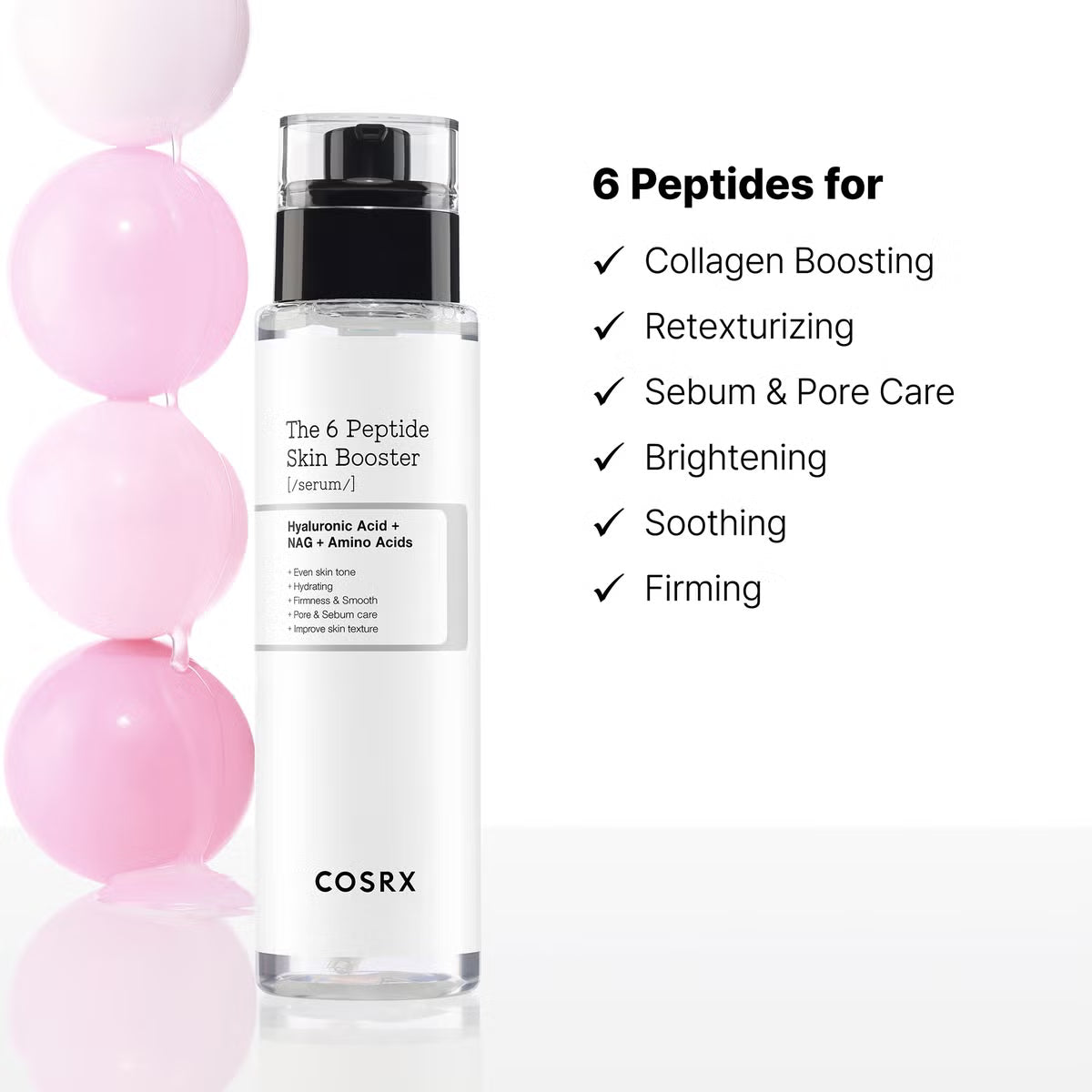 COSRX The 6 Peptide Skin Booster – Firming & Anti-Aging Care