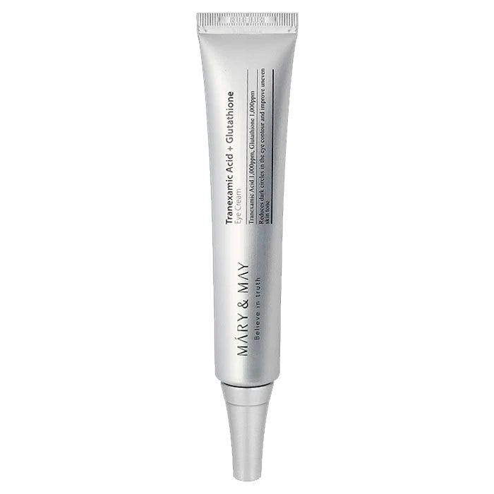 Mary & May Tranexamic Acid + Glutathione Eye Cream – Brightening & Dark Circle Care