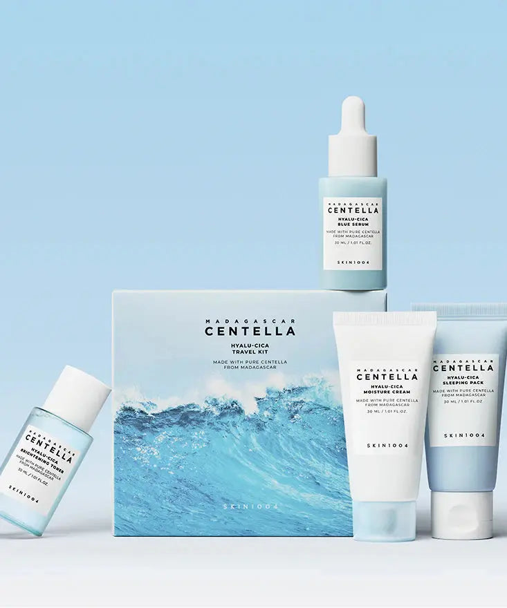 SKIN1004 Centella Hyalu-Cica Travel Kit – Hydration & Soothing Skincare Set